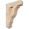 Ekena Millwork Funston Arts & Crafts Smooth Bracket, Douglas Fir, 3 1/2"W x 16"D x 20"H BKT04X16X20FST03SDF - alternate 1